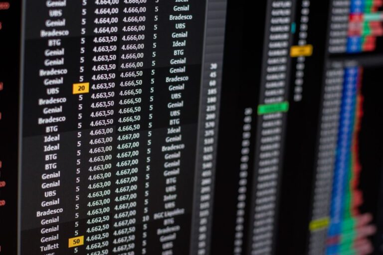 XTB review Europe showing an electronic trading terminal screen with live market data