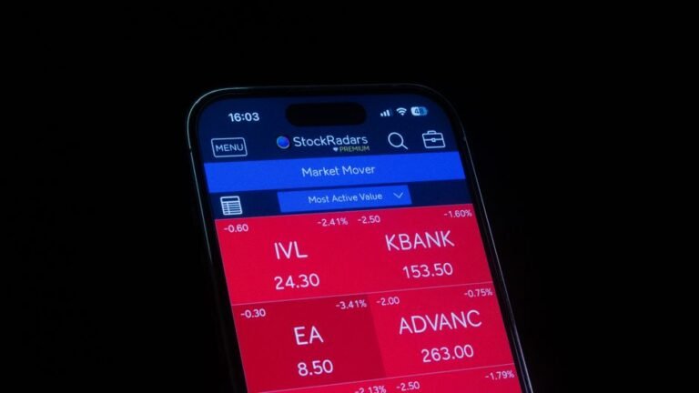 European stock market value investing concept with financial charts and ETF portfolio analysis on screen