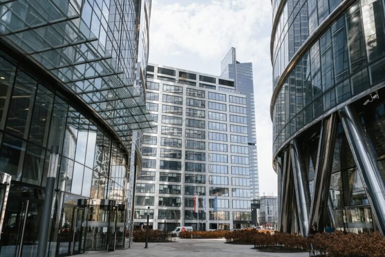 European financial regulator building facade in Brussels, representing broker regulated Europe list compliance