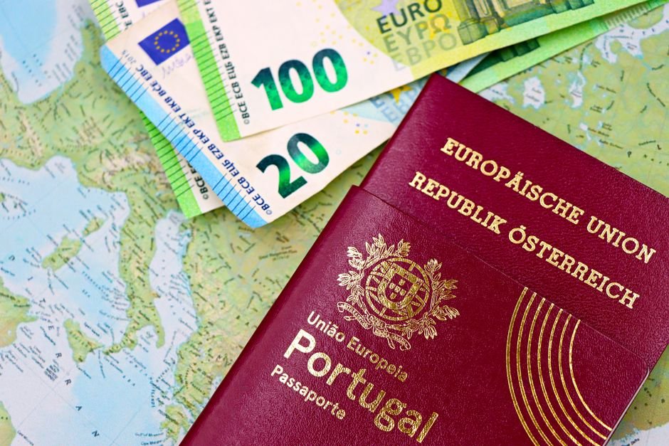 A person enjoying the financially free lifestyle in Europe with scenic cityscape