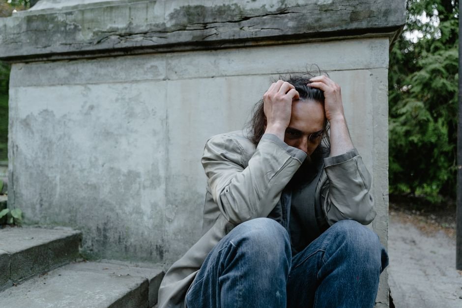 Worried investor in Europe reviewing a recession proof portfolio strategy