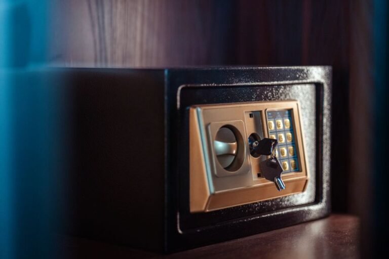 European broker secure vault with segregated client securities and financial assets